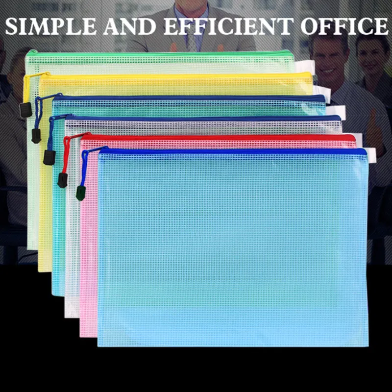 ZipBox Waterproof File Storage Bag A3/A4 Size For Office & School ...