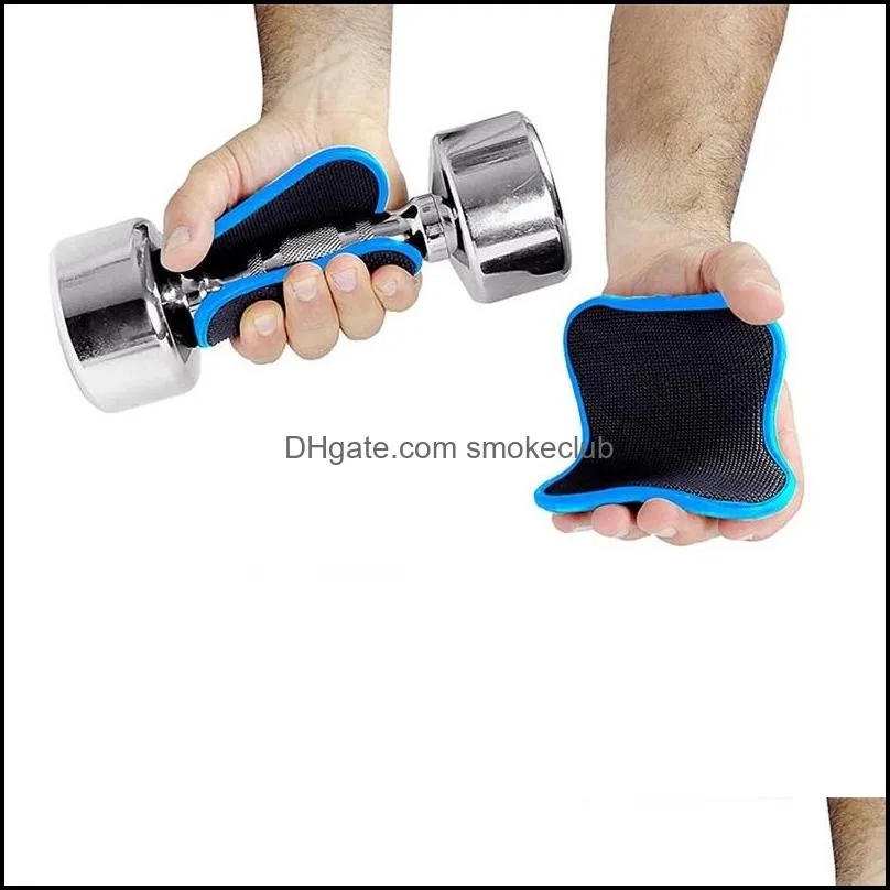 Anti-Skid Weight Lifting Training Gloves Fitness Sports Dumbbell Grips Pads Gym Strength Exercises Palm Cushion Protector Gloves 1492