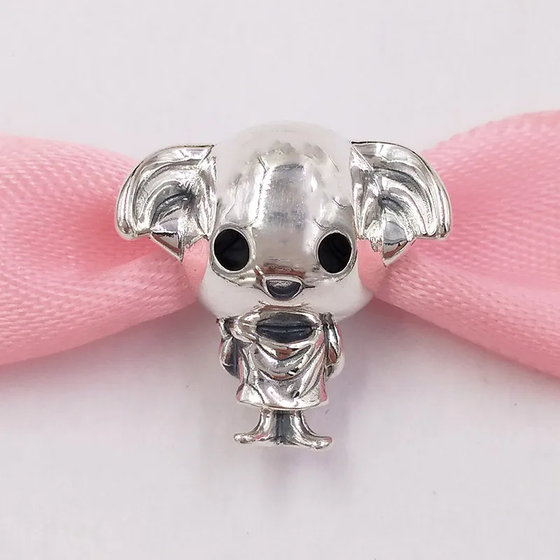 Kit de fabrication de bijoux Cyber Monday en argent sterling 925 Pandora Hary Poter Doby House Elf DIY Charms Slap Pop It Bracelet pour femme Chaine