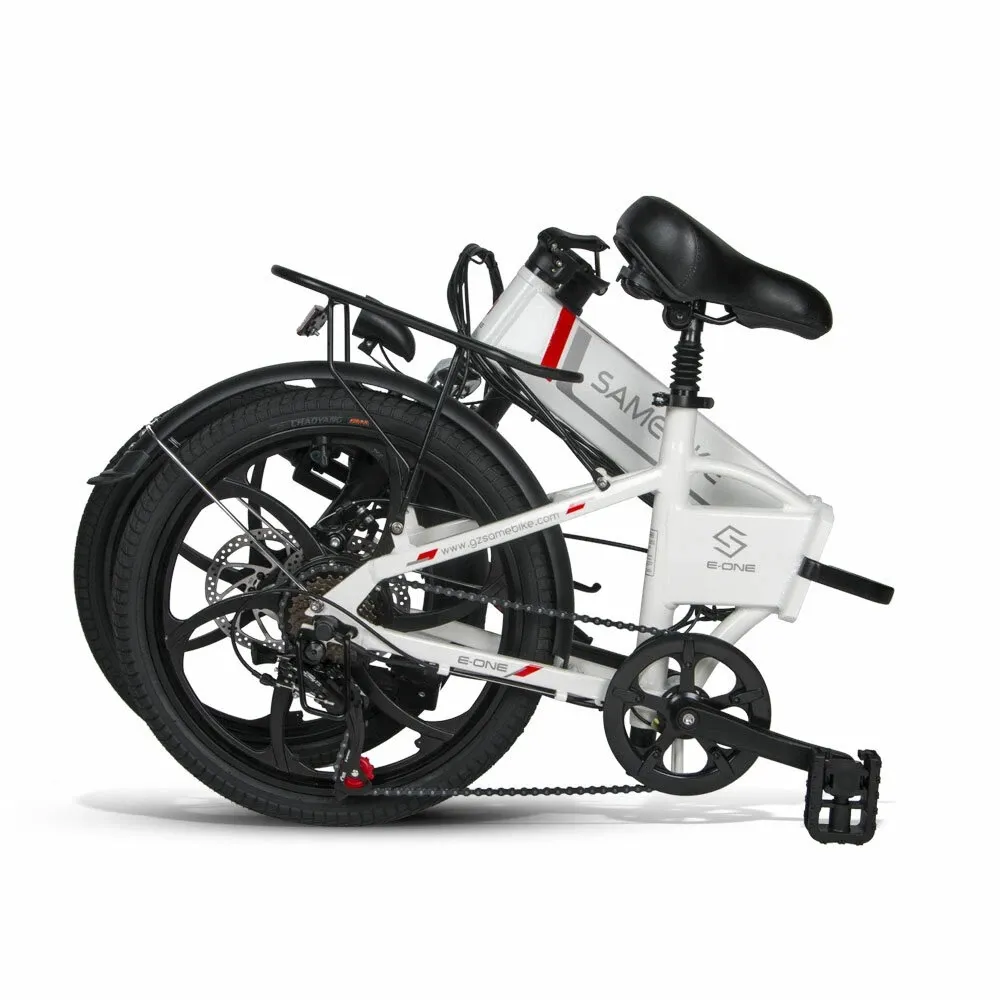SAMEBIKE 20LVXD30 10.4Ah 48V 350W 20 in Folding Electric Bike 35km h Top Speed 80km Mileage Max Load 120kg E bike City Bikes