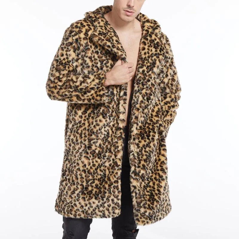 Leopard winter coat deals