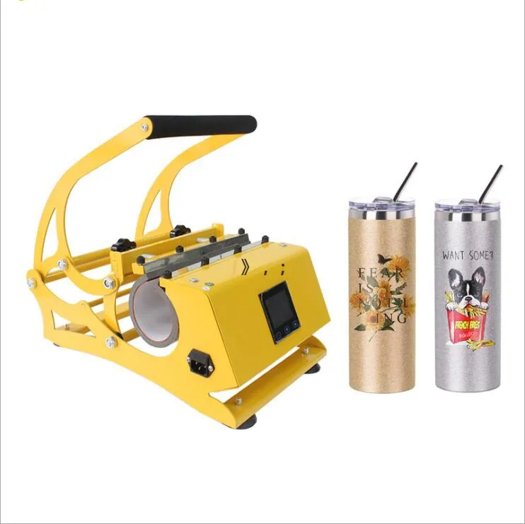 500W Sublimatie Bakken Cup Machine 20oz Rechte Tumber Heat Press Printer 110 V DIY Heats Transfer Apparatus door zee RRE11211