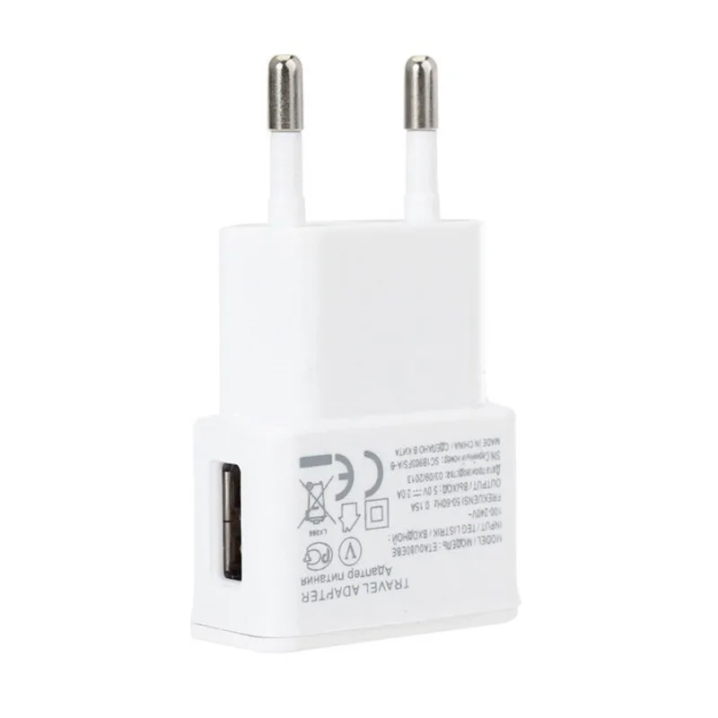 5V 2A US UE WILL WALL TRACJA ADAPTER USB dla Samsung Galaxy S5 S4 S6 Note 3 2 dla iPhone'a 7 6 5 HTC Huawei Xiaomi UF568