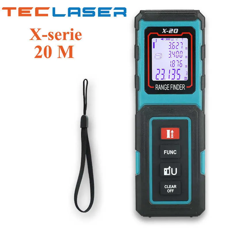 TECLASER Laser Distance Ure Laser Mètre Laser Télémètre 40M Bande Uring  Dispositif Télémètre Numérique Bande Ure Outil 210719 Du 12,46 €