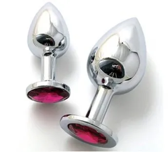 BreveSpanties Metal Anal Sexo Adultos Aço 96 * 40mm Butt Plugs Plugue Erótico Produtos Produtos de Jogos Inoxidáveis ​​Brinquedos Multicolors para Mulheres Crystal Cuqn