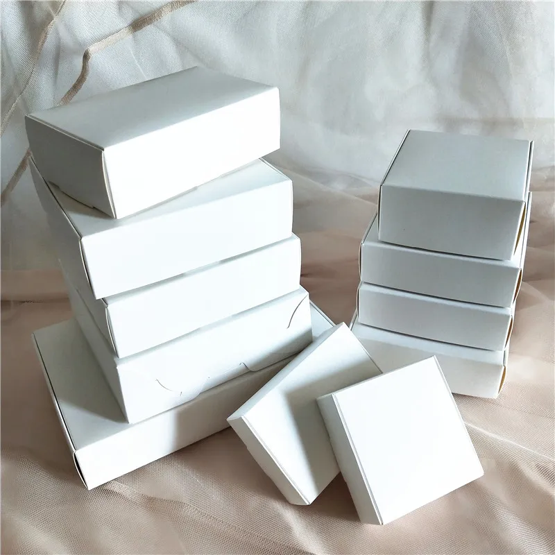 DIY weiße Schachtel mit Fensterpapier, Geschenkbox, Kuchenverpackung für Hochzeit, Zuhause, Party, Muffin-Verpackung, Weihnachtsgeschenke