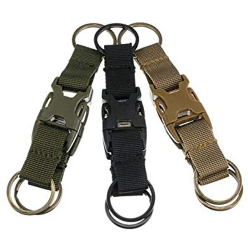 Cords, Slings en Webbing Outdoor Nylon Multifunctionele Rugzak Opknoping Gesp Clip Camping Wandelen Reizen Accessoire