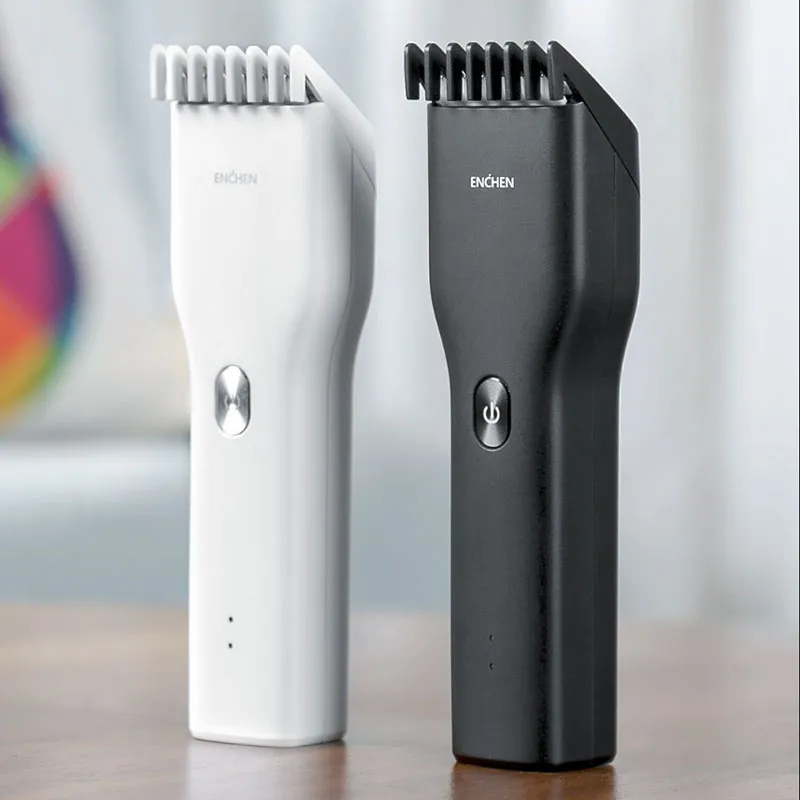 Xiaomi Youpin Enchen Boost USB Electric Hair Clipper Two Speed Ceramic Cutter Hair Fast Charging Hair Trimmer high