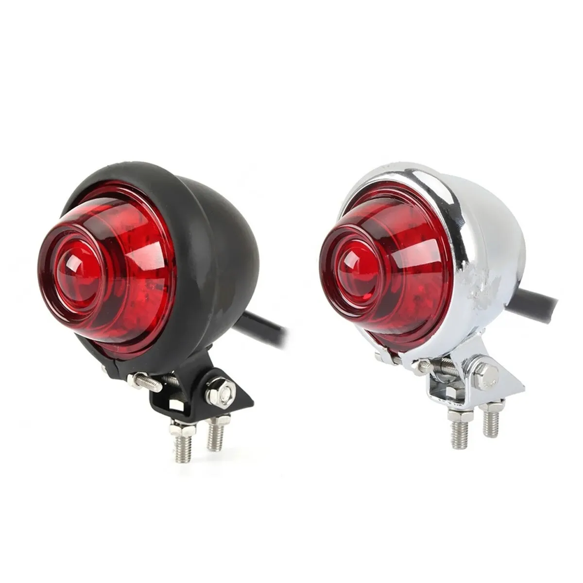 Feu arrière de moto 12V DC, feu de Stop LED pour Harley