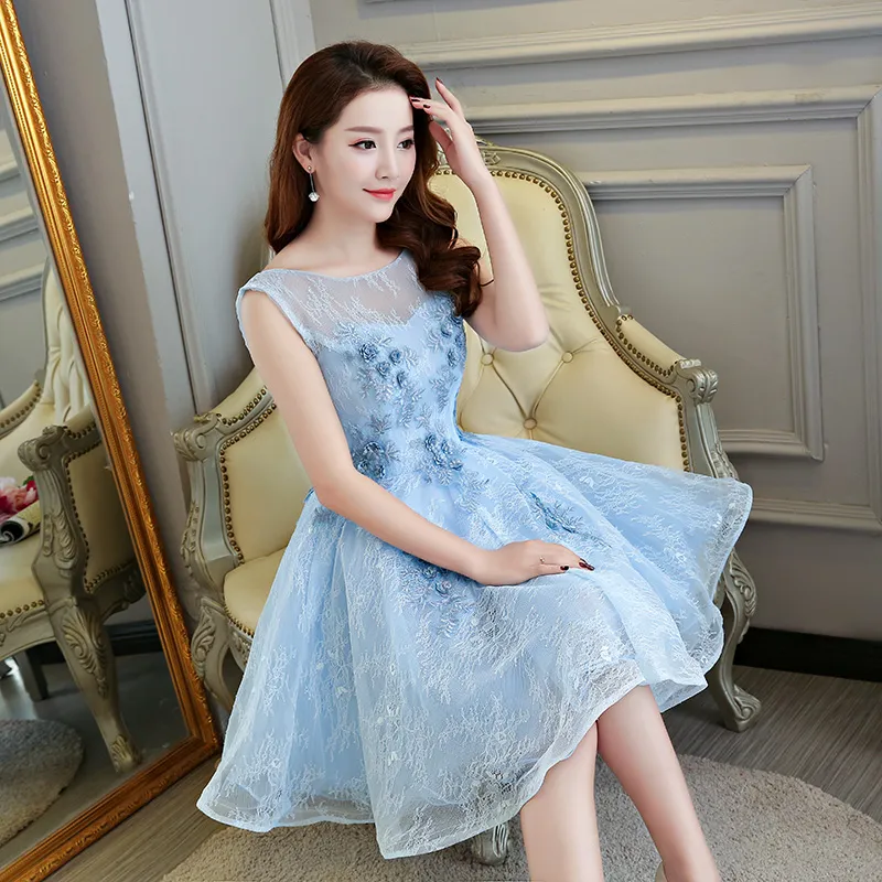 Light blue fancy best sale dress