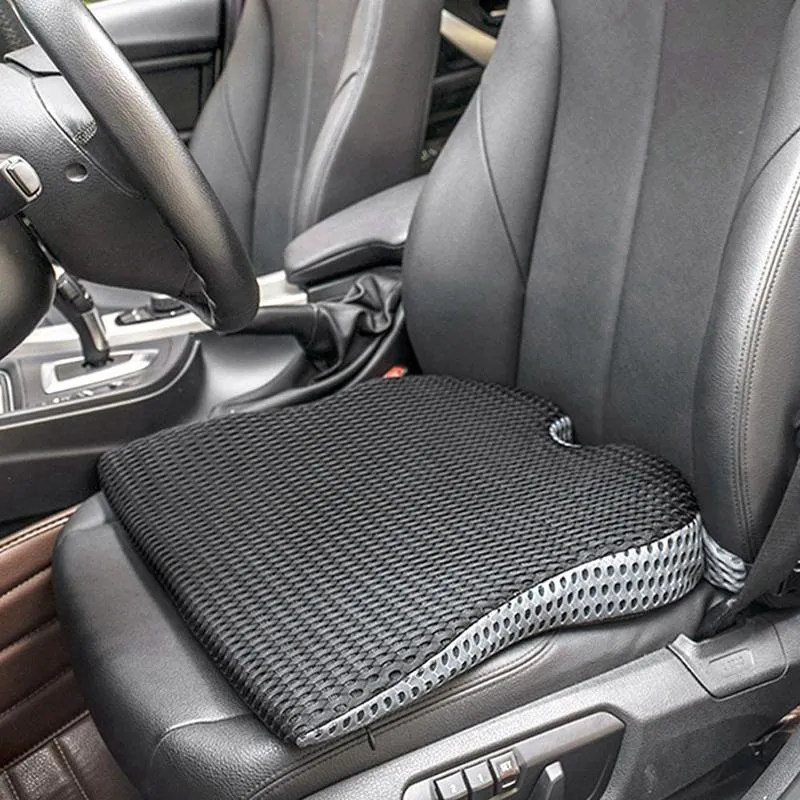 Car Knee Cushion Pads, High-density Memory Foam, For Comfort And Pain Relief While Driving (Black, Set Of 2)