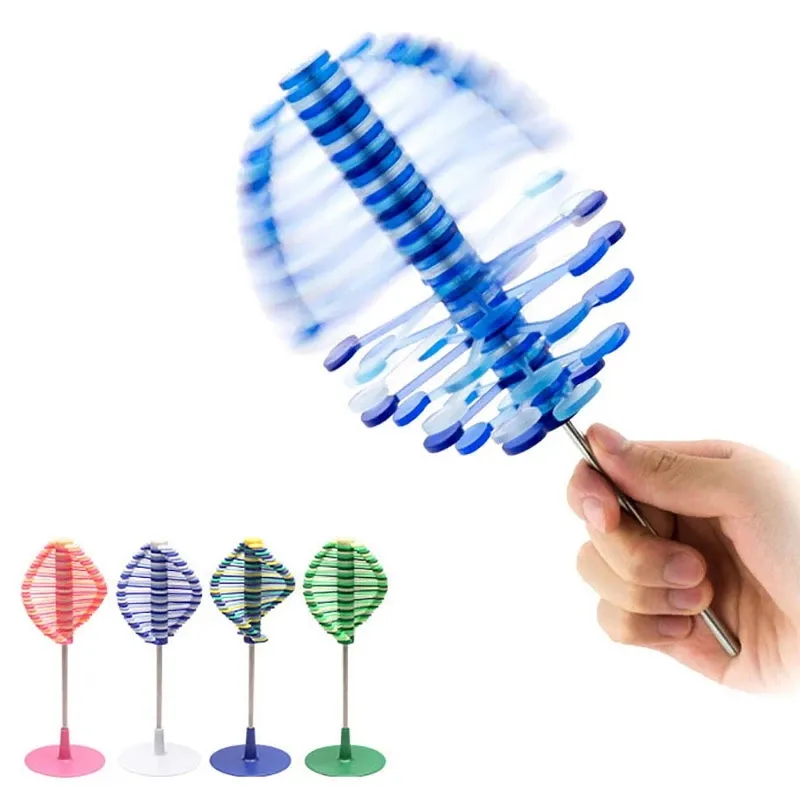 Autism stim sensory stress reliever Toy twirl spinning kinetic funny fidget toys boys girls birthday surprises gifts 0178