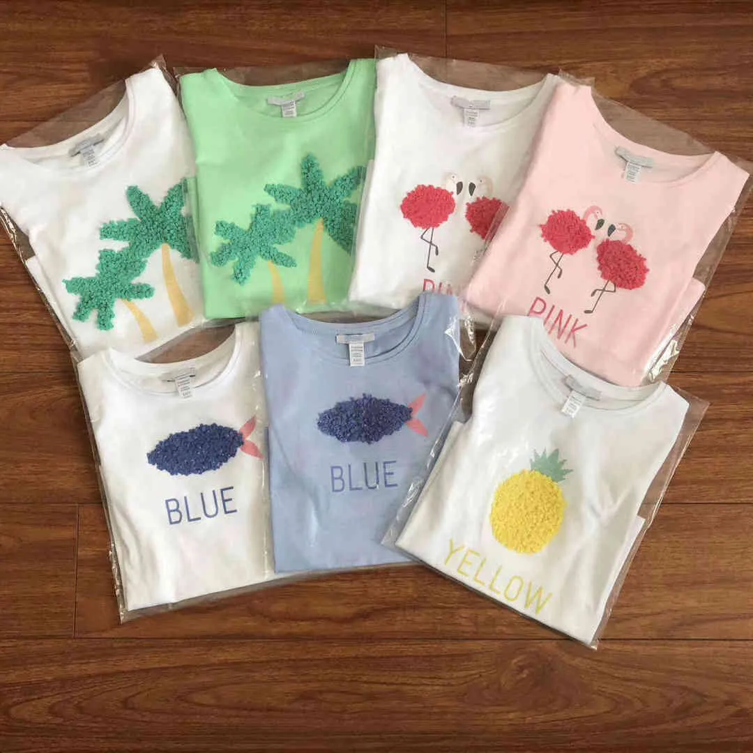 Summer 3D Fish Tree Pattern Kids T Cute T Shirts For Teens Big