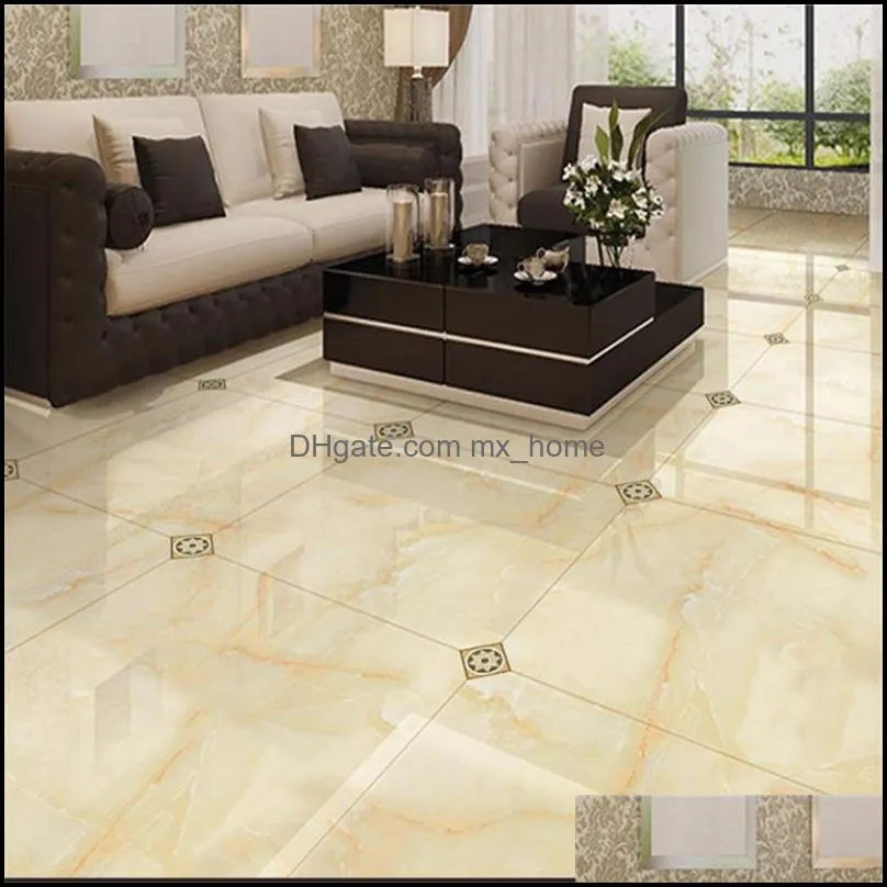 factory wholesale new 1111cm ceramic tile decoration stickers waterproof and wearresistant seam floor stickers selfadhesive