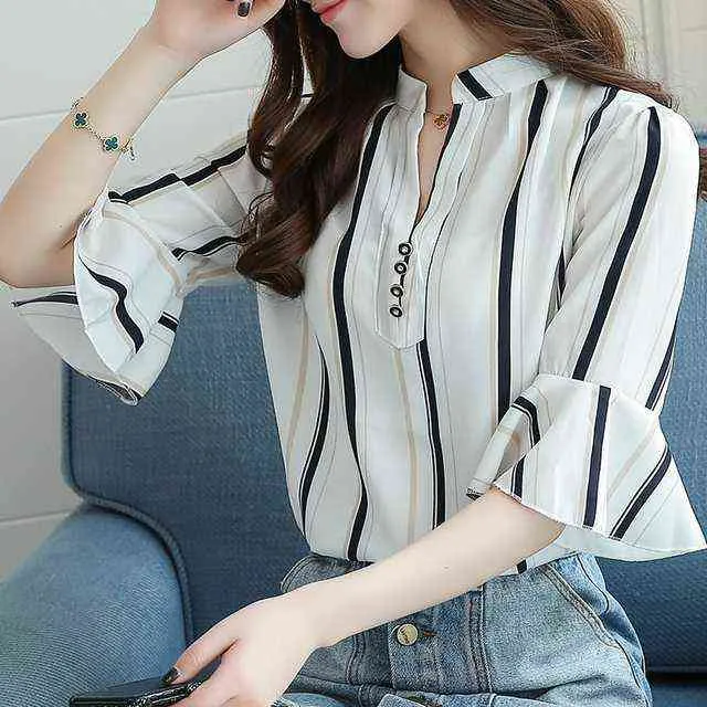 Blusas Femininas 2018 Nueva Blusa De Gasa De Moda Blusas Impresas
