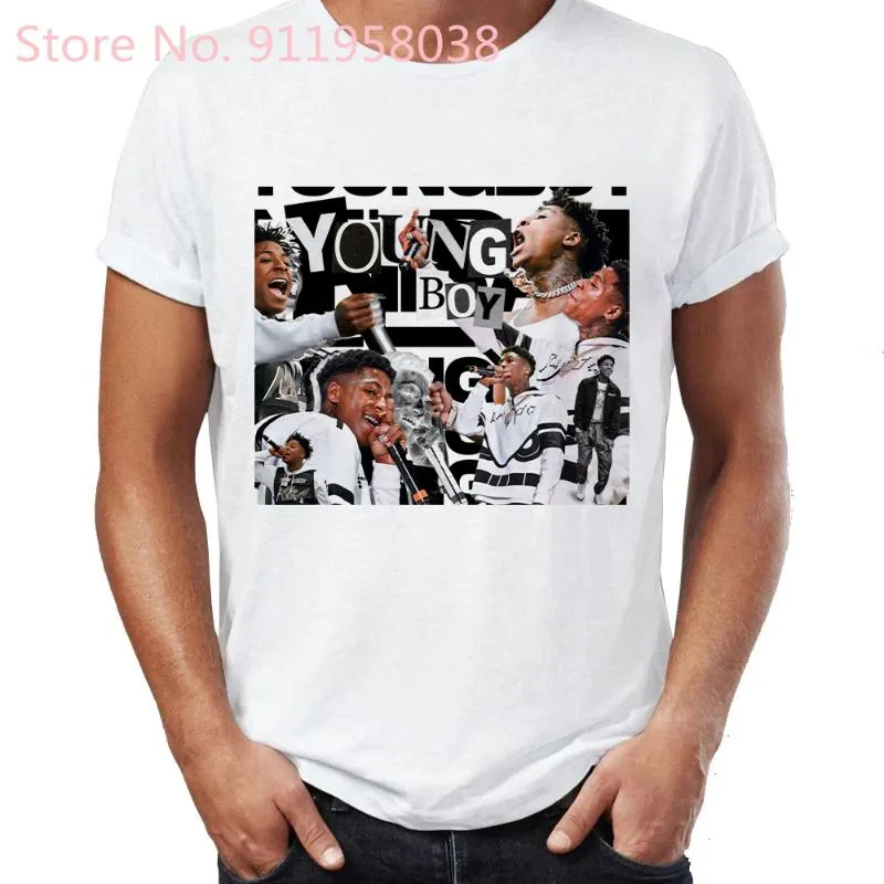 メンズTシャツファッション特大Unisex YoungboyプリントTシャツ再び壊れたTシャツTシャツゴシックパンクレディース/男