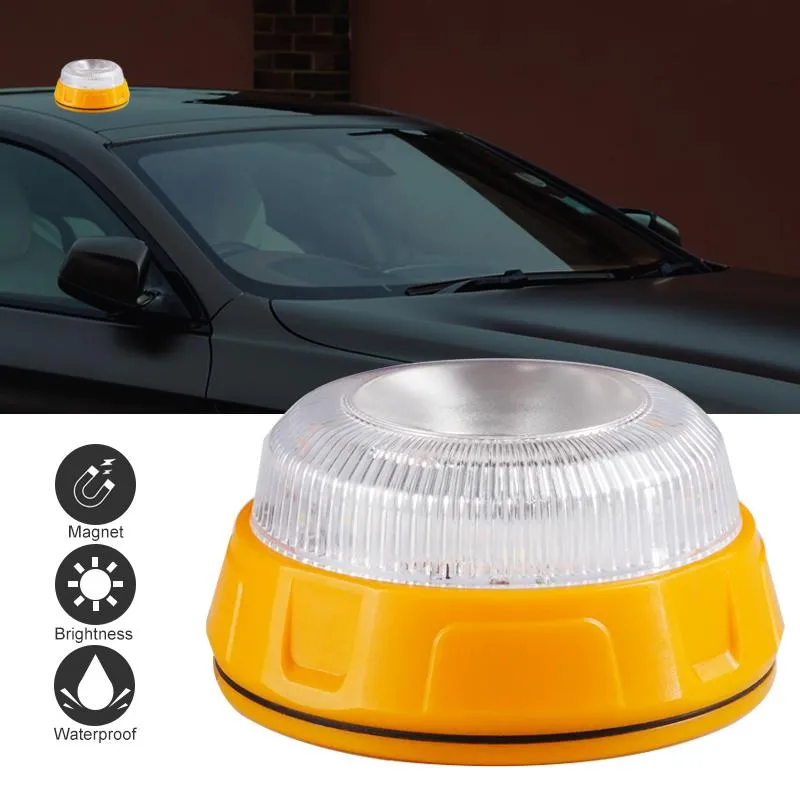 Luci di emergenza a LED stroboscopiche magnetiche su strada luci di sicurezza per auto per la riparazione di campeggio all'aperto