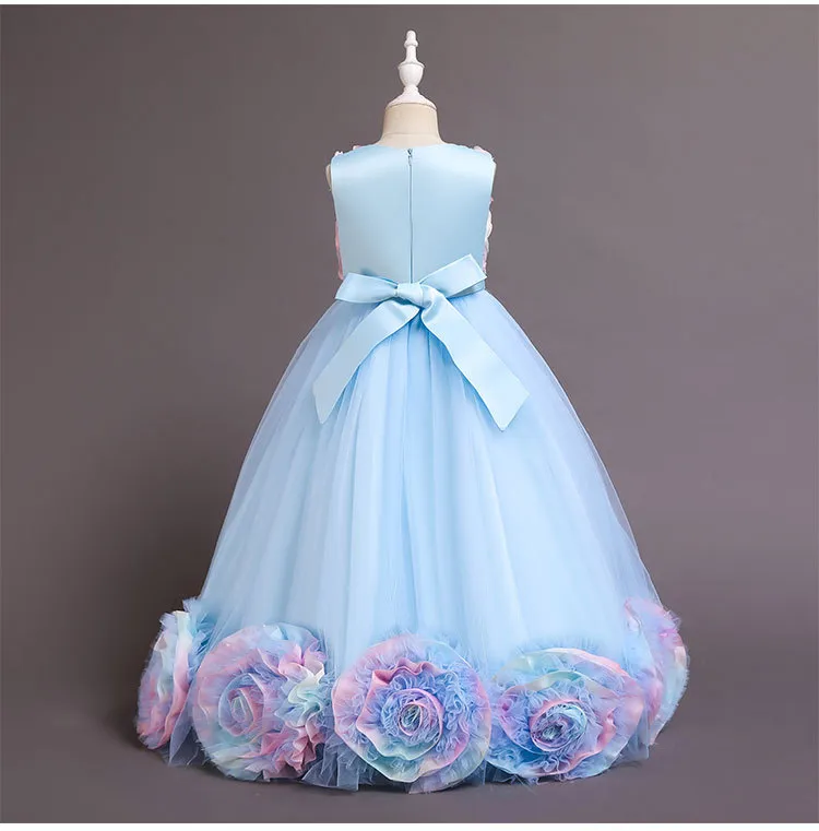 slim fit dress slacks Norah Lace Up Primary Graduation Dress – A Little Lacey