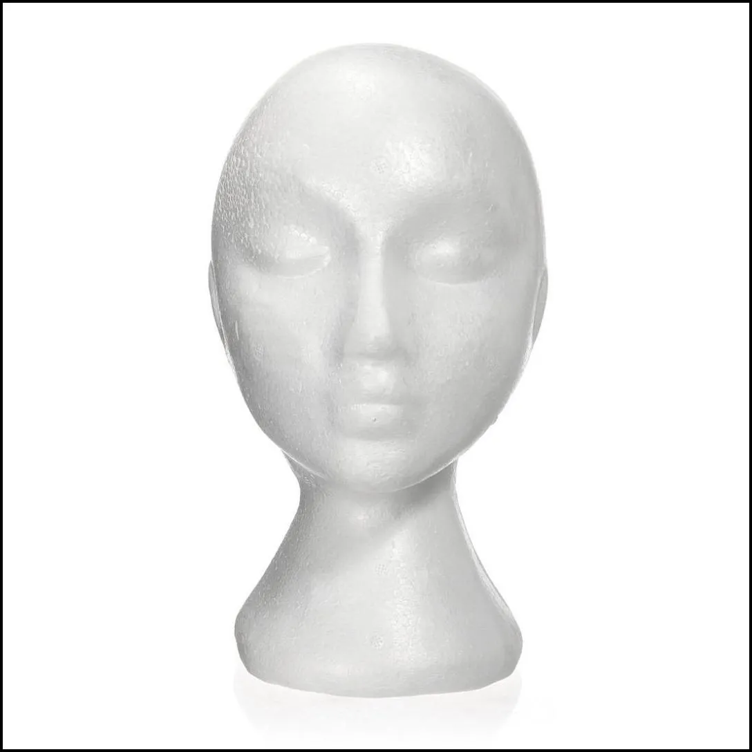 Dummy / mannequin head Female Foam(Polystyrene)