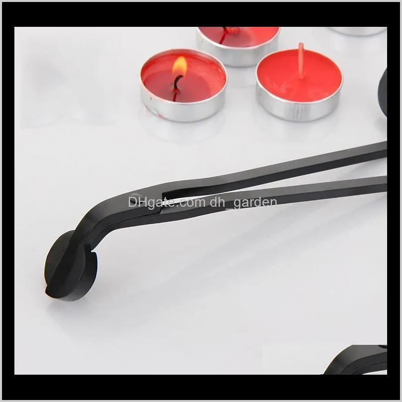 new stainless steel aromatherapy candles scissors hook clipper 18*6cm stainless steel candle wick trimmer oil lamp trim scissor dh0289
