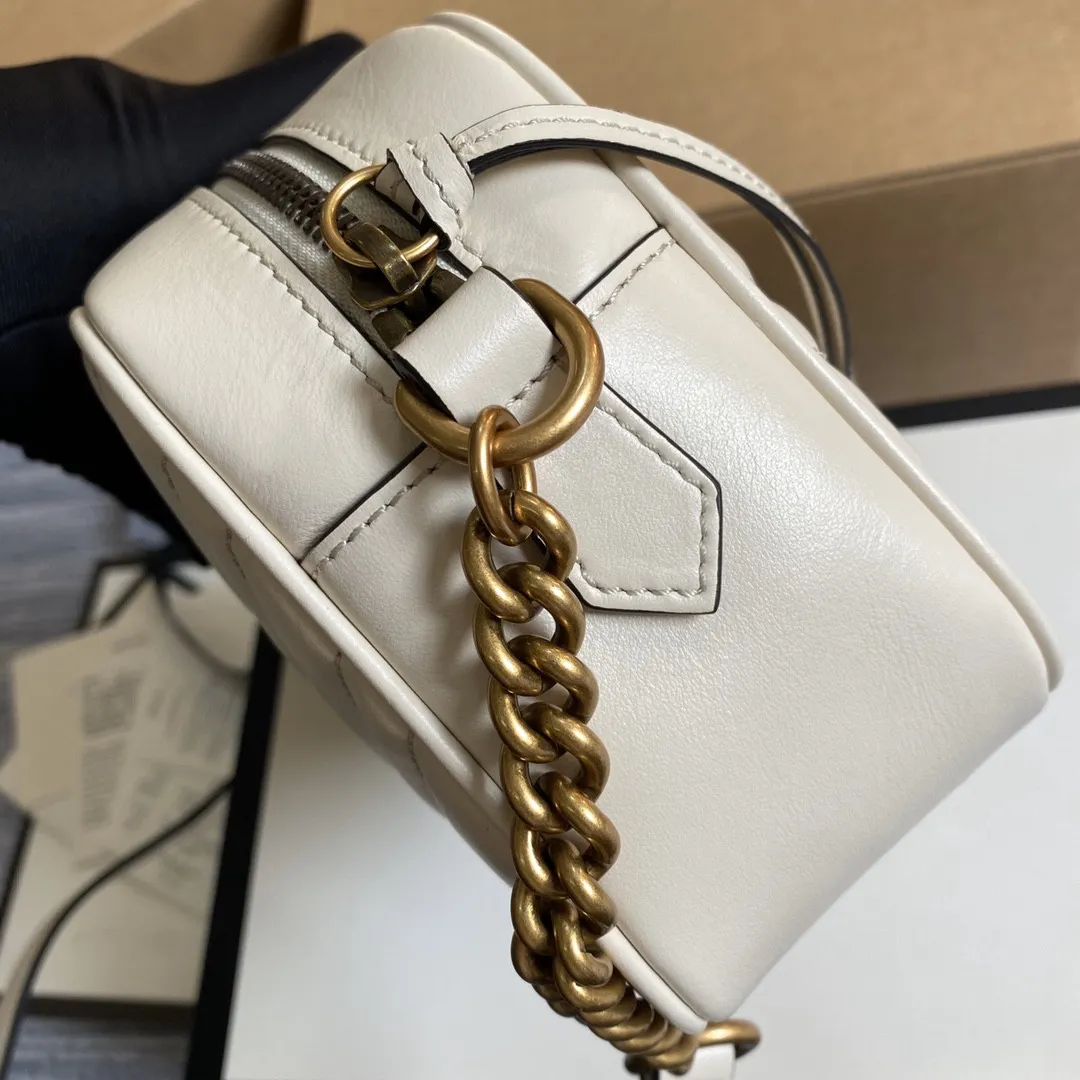 2021 high quality luxurys g designer fashion women`s Cross waist bag shoulder bag letter handbag women`s Wallet Chain Cross waist bag camera handbag wallet