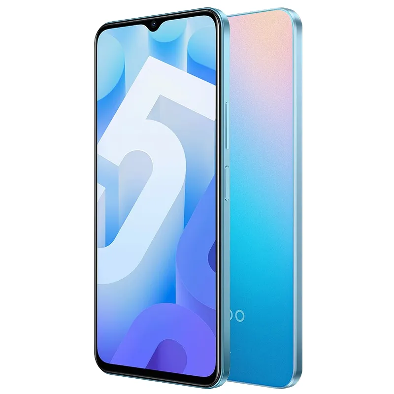 Oryginalny Vivo IQOO U5 5G Telefon komórkowy 6 GB RAM 128GB ROM OCTA Core Snapdragon 695 Android 6.58 "120Hz Duży ekran 50mp 5000mAh Palca linii Face Wake Smart Inteligentny telefon