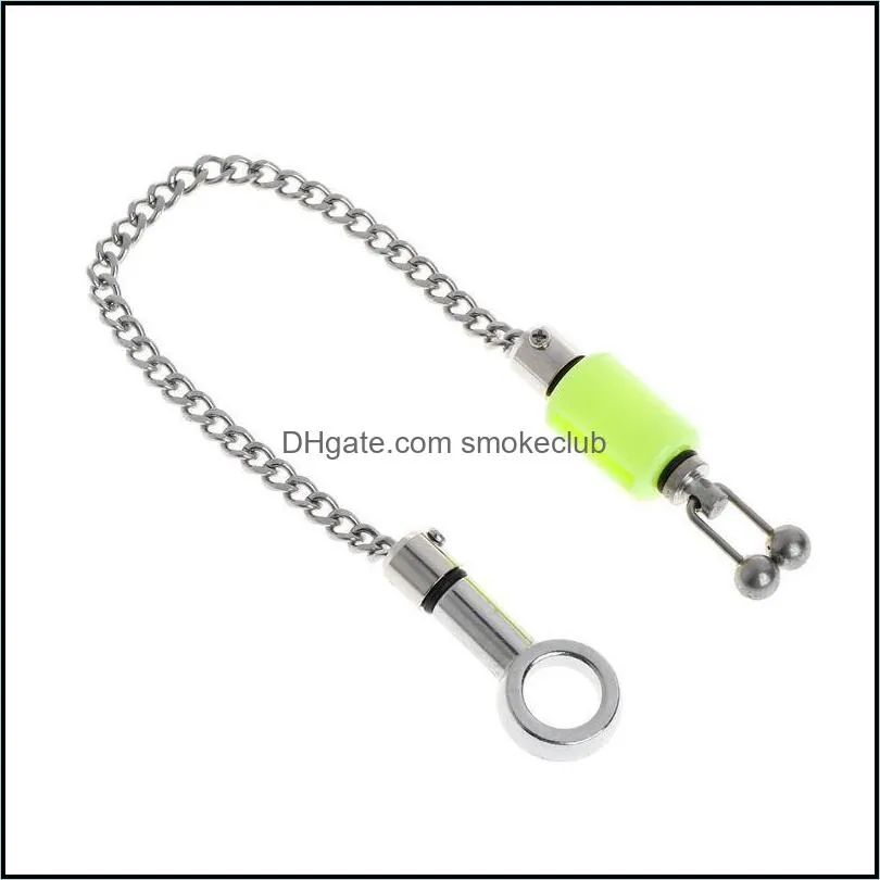 Fishing Sports OutdoorsFishing Aessórios 85Ab swinger aço inoxidável de aço inoxidável cadeia de picada de mordida carpa alarme SENSOR SENSOR TARELLE ao ar livre