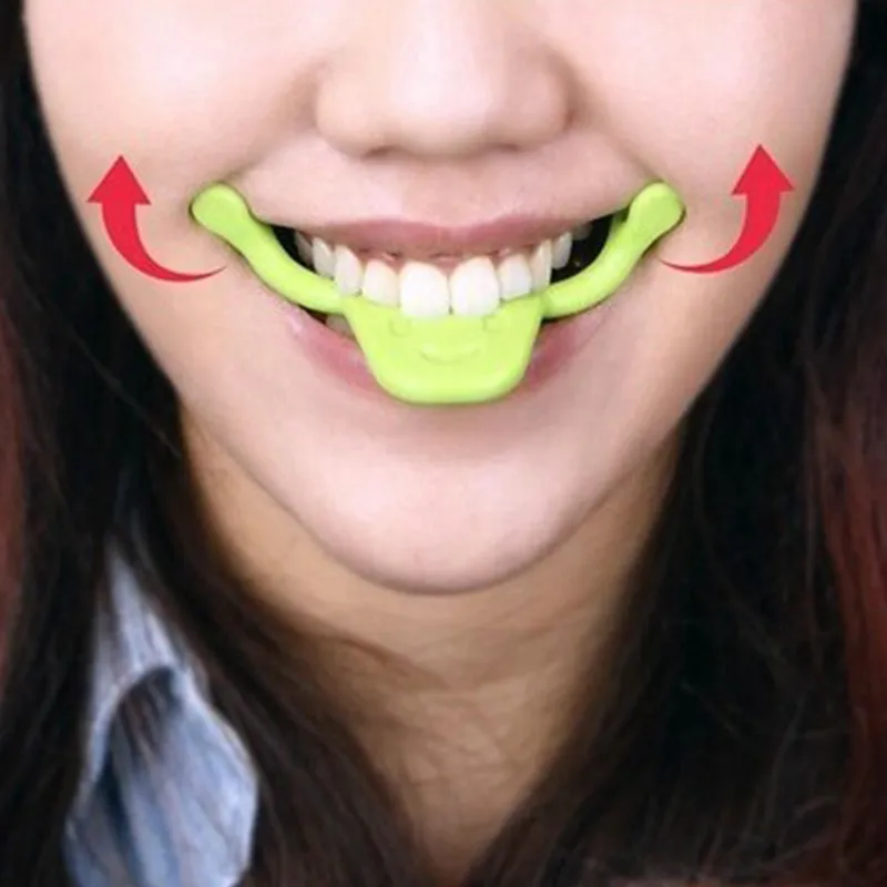 口腔衛生チャーミングスマイルコレクター小顔トレーニング器具リフト口角薄い顔の角唇の形状改善サプリメント XG0159