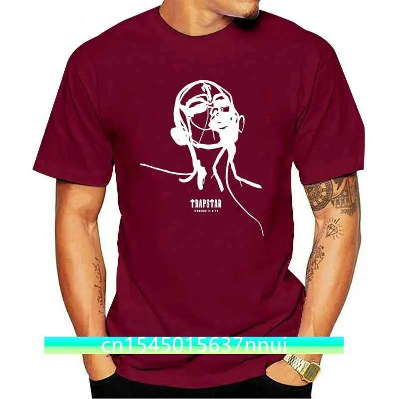 2022 Ny Trapstar London Kortärmad T-shirt Svart Storlek S M L XL