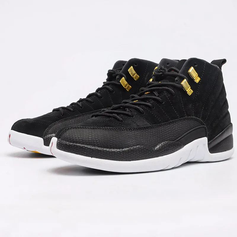 2021 Top Quality Jumpman 12 classical Basketball Shoes Reverse Taxi black 12s Designer Fashion Sport Running shoe With Box