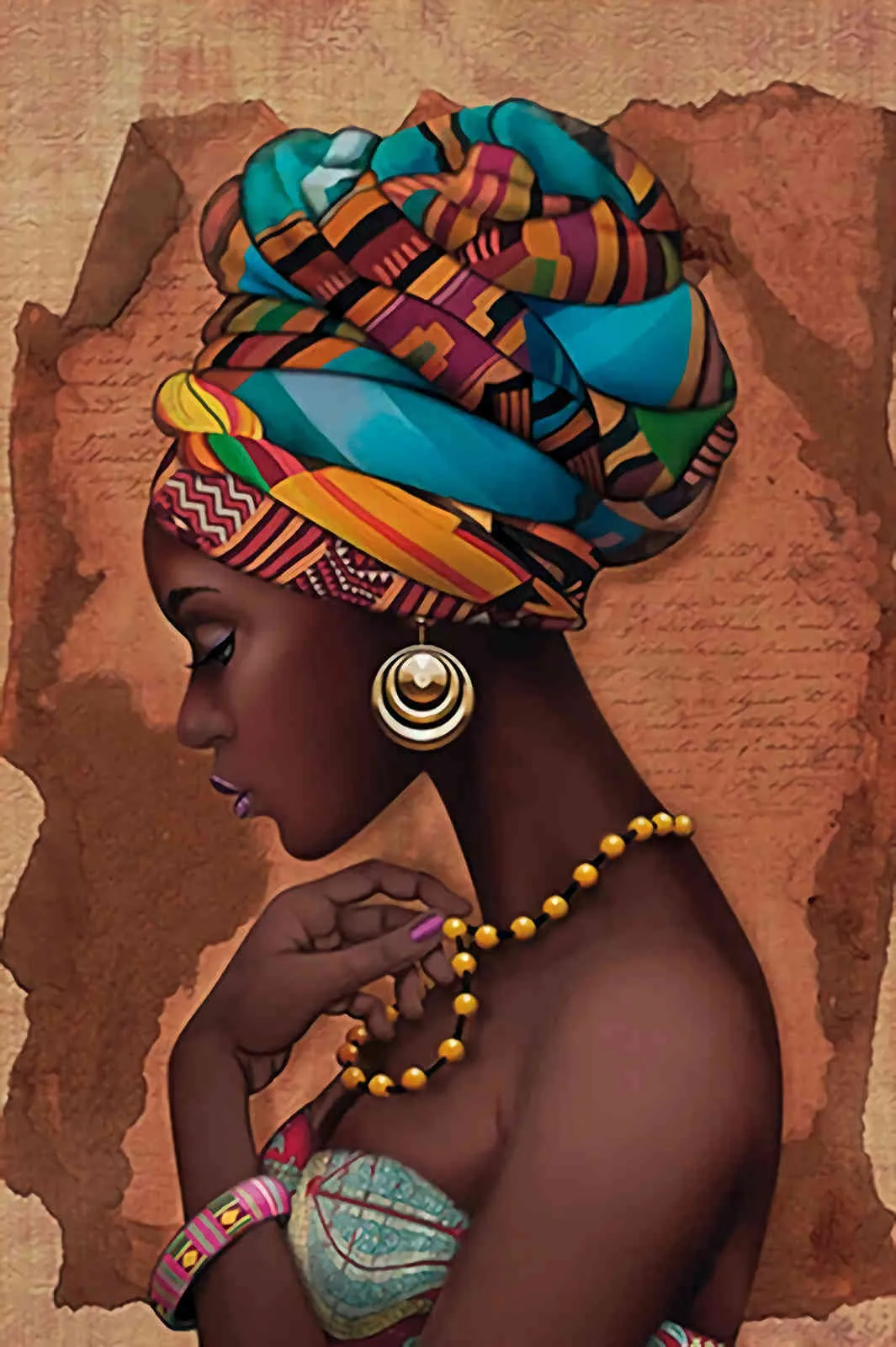 Pintura Al Óleo De Mujer Desnuda Negra Africana En Lienzo Cuadros Pósteres  Impresiones Arte Escandinavo Imagen De Arte De La Pared Para Sala De Estar  De 11,14 € | DHgate