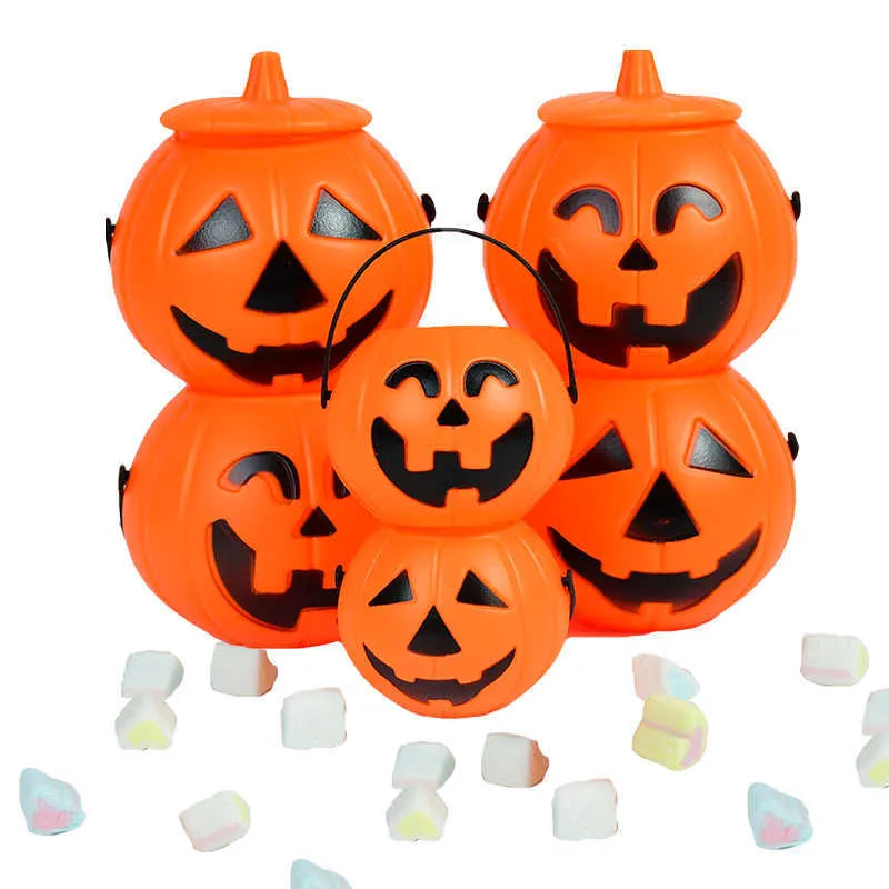 Halloween Eimer Kinder Halloween Korb CIYODO 4Stüc Produktbild-Vorschau 5