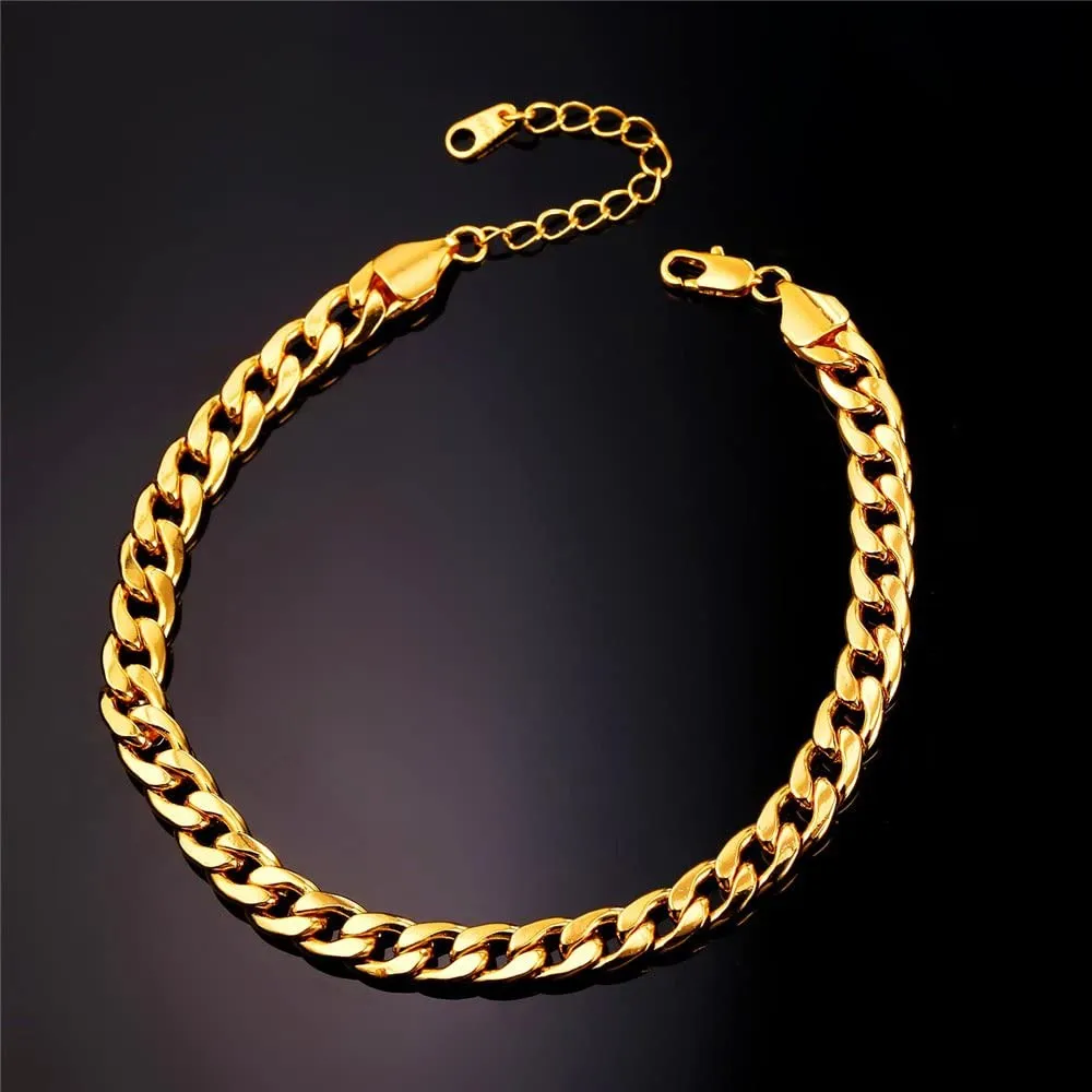 Kvinnor flickor barfota anklet smycken 18k guld rostfritt stål oändlighet/hjärta charm/rep/figaro/kubansk kedje fotarmband YS3194