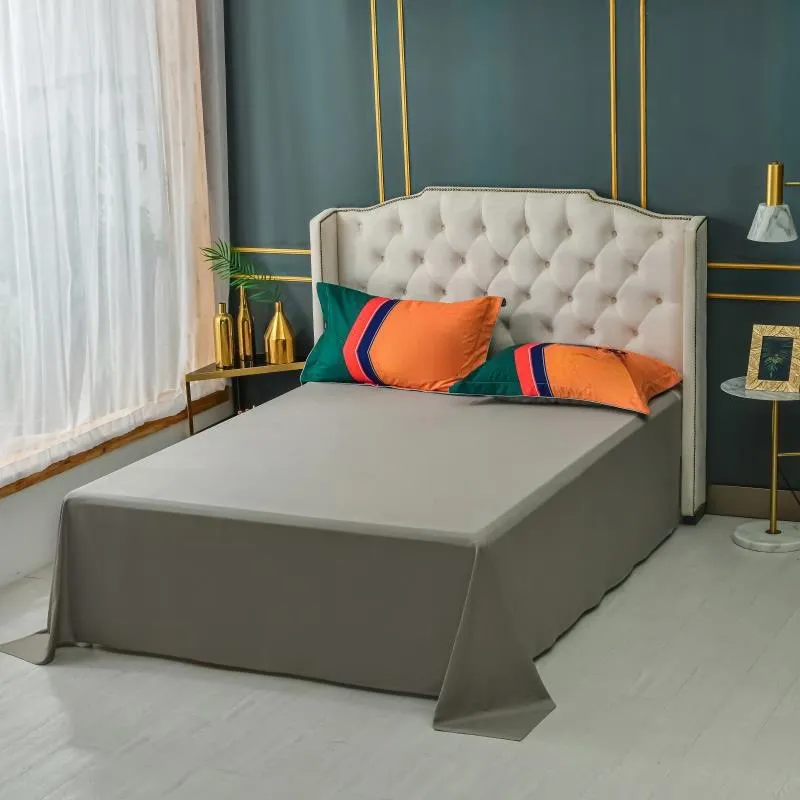 Conjunto de cama de capa de edredão de luxo conjunto de marca de leito de impressão edredom