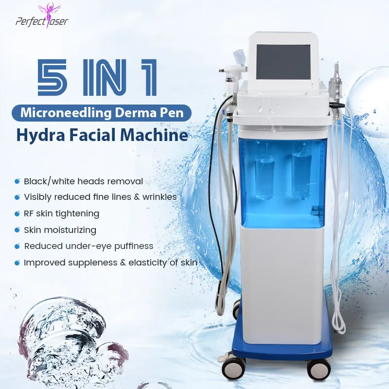 Hydrafacial Dermapen Machine For Skin Cleaning Water Aqua