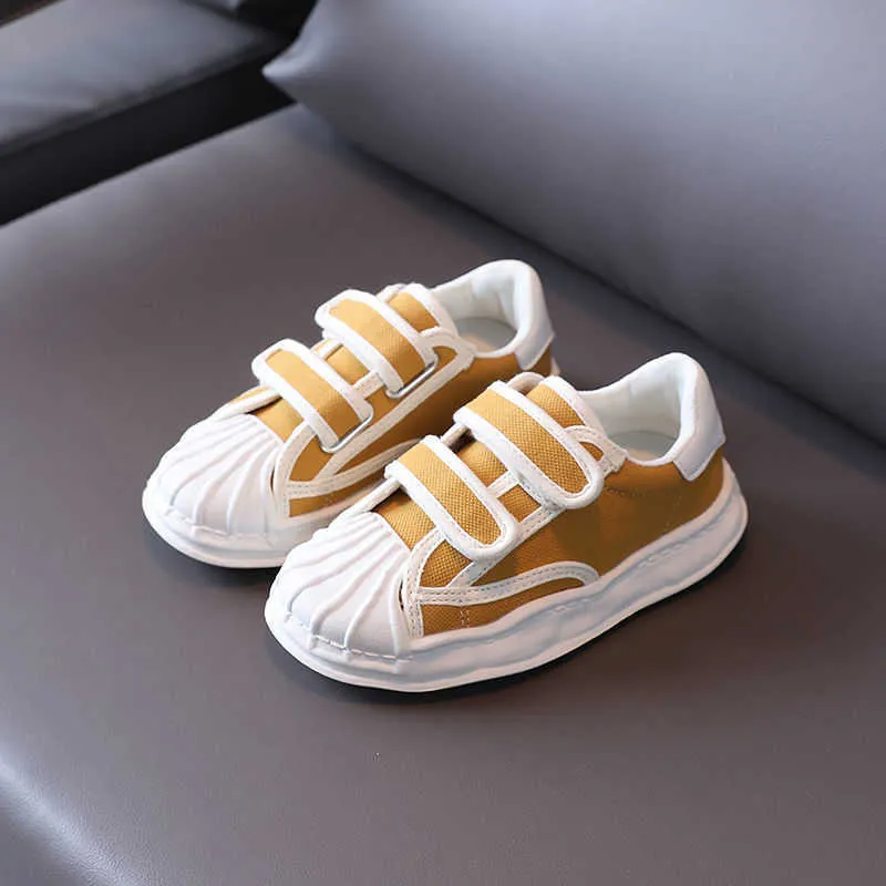 Çocuk Tuval Ayakkabılar Erkek Ve Kız Rahat Düşük Üst Ayakkabı Kaymaz Bebek Bahar Ve Sonbahar Nefes Tek Moda Sneakers G1025