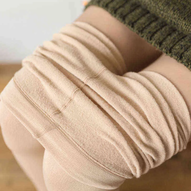 women Winter Warm Thicken Wool Pantyhose High Quality Elasticity Velvet  Tights