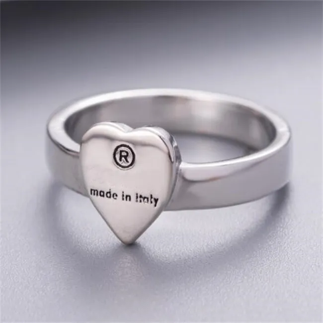 Дизайнерский серебряный кольцо с сердцем для мужчин и женщин обручальные свадебные ювелирные украшения подарок