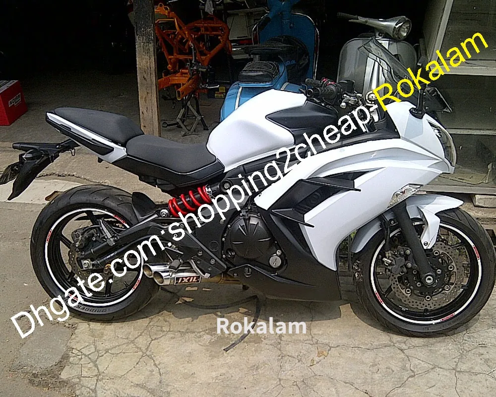 Kawasaki ninja 650 white hotsell