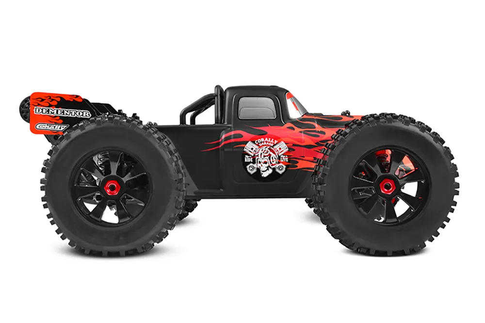 Team Corally Dementor 6S Brushless 1:8 RC Electric Remote Control Short Wheelbase Stunt Truck Bigfoot Off-road Model Car