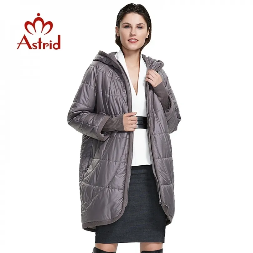 Kış Ceket Kadınlar Fermuar Kapşonlu Artı Boyutu Kadın Ceket Sonbahar 5XL Giysi Katı Sıcak Parka Giyim AM-2075 211018