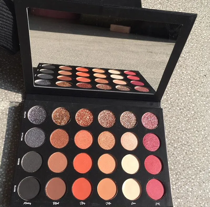 TATI beauty 24 colori palette di ombretti pigmentati glitter palette di ombretti luminosi all'ingrosso kit per trucco per donna