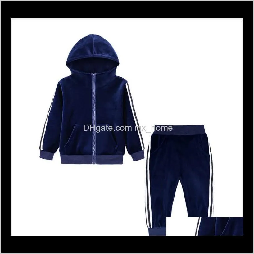 new arrival boys tracksuits spring autumn children sports casual sets hoodies+pants 2pcs set kids suit child outfits