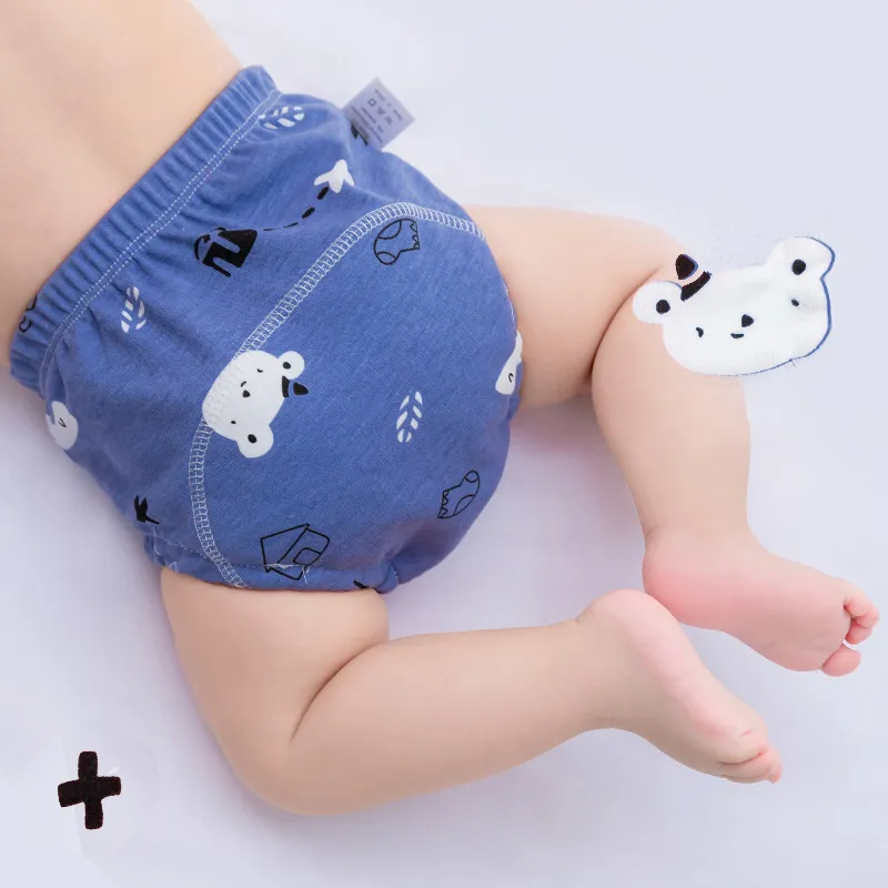 Newborn Baby Training Diapers Adjustable Cloth Diaper Cover Underwear Pant Reusable Washable Baby Nappies Infant Panties Wholesalers