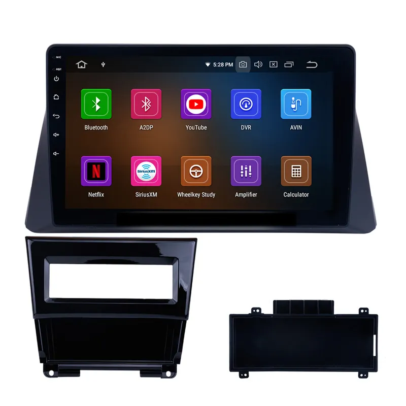 자동차 DVD 플레이어 Android 10.0 IPS 8 코어 GPS 네비게이션 라디오 2008-2013 Honda Accord 8 자동 장치
