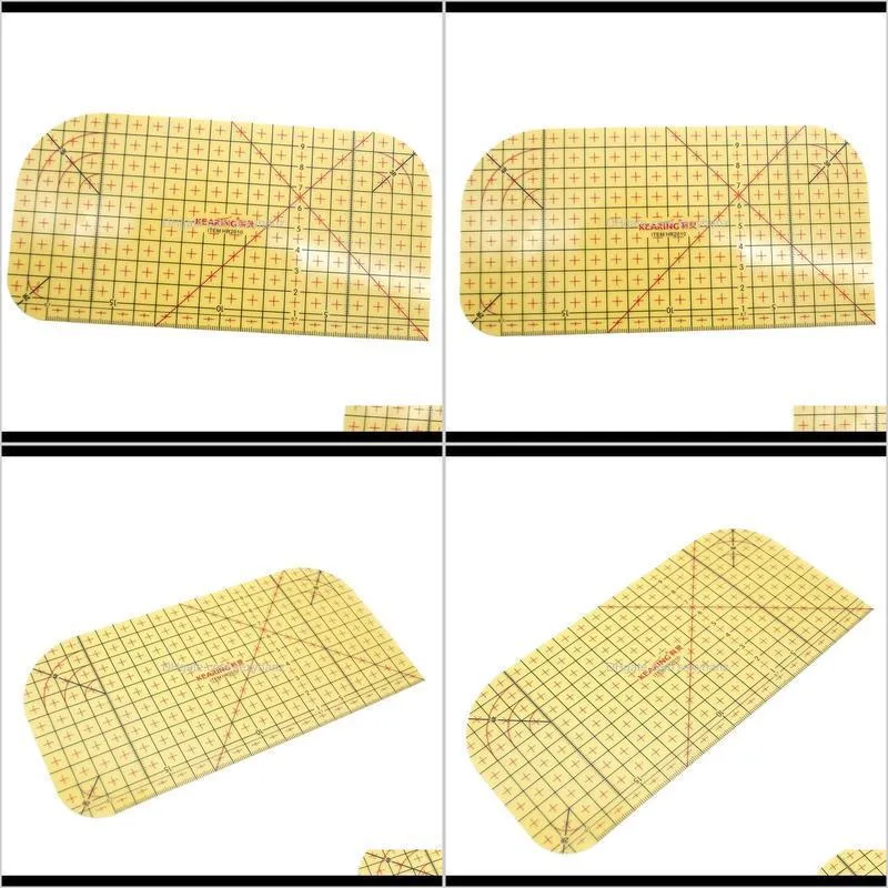 diy patchwork hot ironing control ruler sewing tools knitting accessories