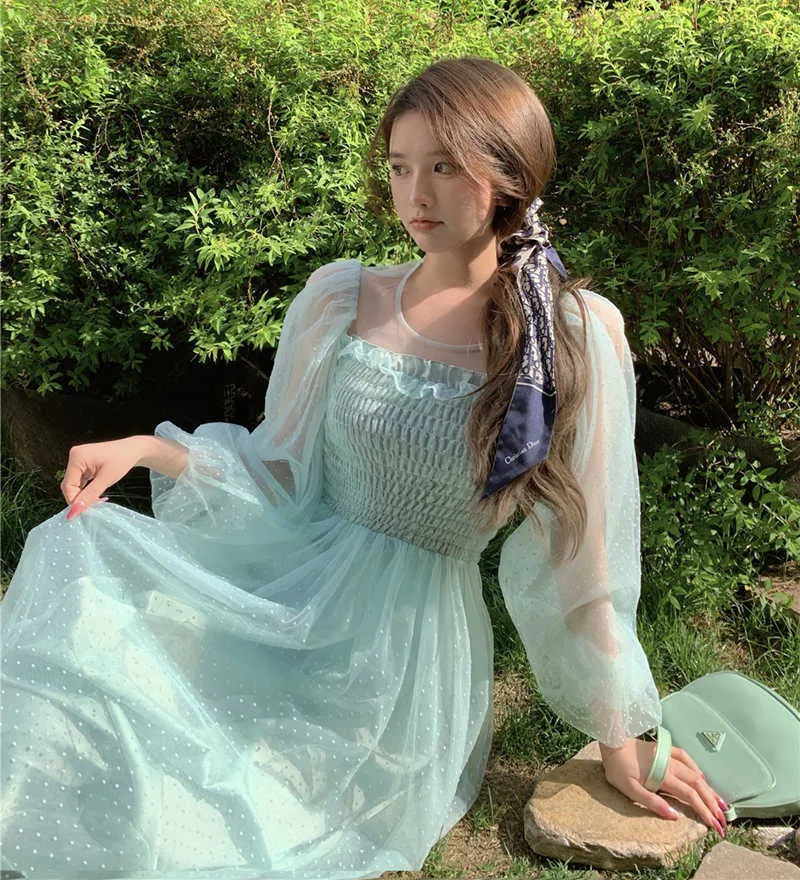 Korean Clothing Womens: Mint Green Polka Dot Mesh... From Dou04, $21.06 In Bulk | DHgate.Com Korean Clothing Womens: Mint Green Polka Dot Mesh... From Dou04, $21.06 In Bulk | DHgate.Com