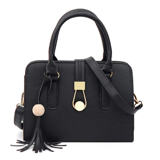 Fashion PU Leather Handbag for Women Messenger Bags with Taseel Bolsa Female Shoulder Bags Ladies Party Handbags