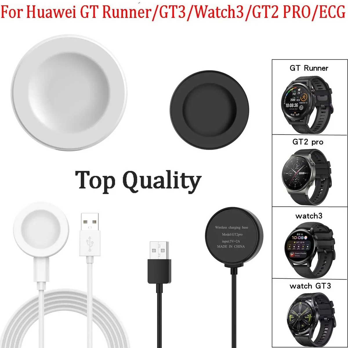 Base para cargador Huawei Watch GT2 Pro