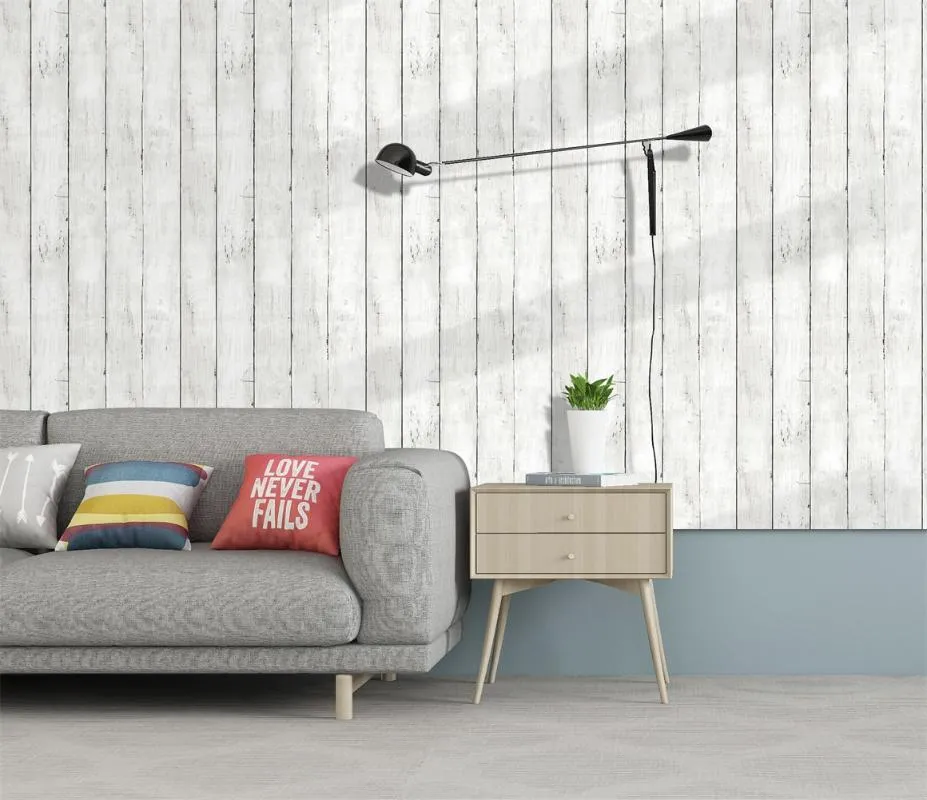 Duvar Kağıtları 0.45 * 6 M / Rulo Vintage Ahşap 3d Kendinden Yapışkanlı Duvar Kağıtları 0.45 * 6 M / Rulo Vintage Ahşap 3d Kendinden Yapışkanlı
